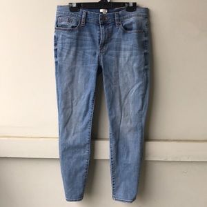 J. Crew Women's Skinny Jeans - Light Blue